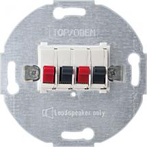  MECA CONN HAUT-PARLEURS BLC 