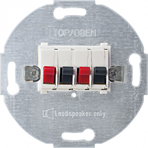  MECA CONN HAUT-PARLEURS BLC 