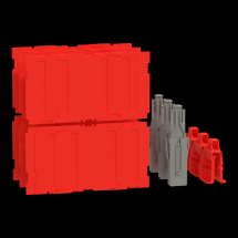  NS KIT VOLET ISOLANT 3P 40/63 