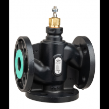  Vanne 3 voies acier � bride PN 