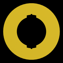  ETIQUETTE JAUNE CIRCUL 9001K 