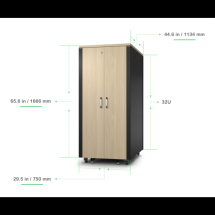  APC RACK INSONORISE 32U 