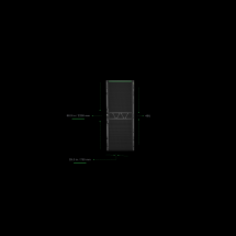  PORTE AVANT NSX2 48U L750MM NO 