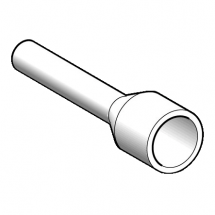  EMBOUT MOYEN 0,5MM� BLANC NF 