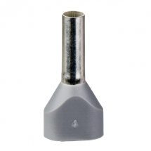  EMBOUT D MOYEN 2,5MM� GRIS NF 