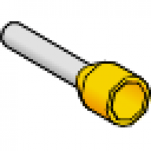  EMBOUT COURT 0,25MM� JAUNE NF 