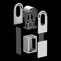  EVLINK PRO AC KIT METAL F 2 CP 