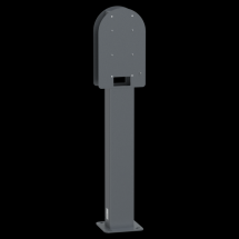  SC PRO PIED POUR 2 BORNES 