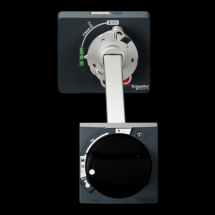  KIT POIGNEE NOIRE ROTATIVE GV4 