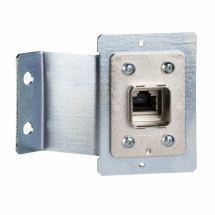  PLATINE AVEC RJ45 FEMELLE 