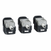 3 BORNES ACIER 1X 1,5-95M 