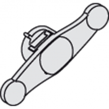  PIECE ZAMAK RECHANGE PR POIGNE 