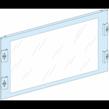  PLASTRON TRANSPARENT 12M L600 