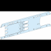  PLATINE NSX100-250 3P ROT.L650 