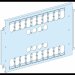  PLATINE NSX100-250ROT/TELECDE 