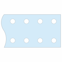  BARRE JDB HORIZ. PLEINE 50X10 