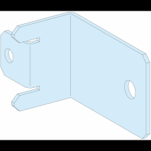  3 SUPPORTS VERTICAUX REPERE PE 