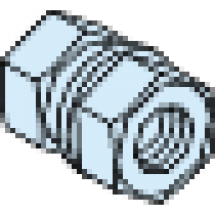  20 ECROUS AUTOCASSANTS M8 