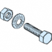 20 BOULONS M8 X 35 