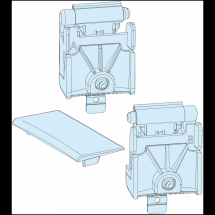  2 KITS PIVOTEMENT PLASTRON 