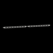  2 SUPPORTS BRIDAGE CABLES L600 