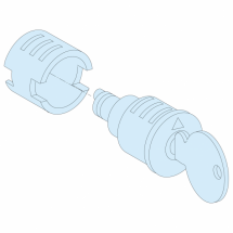  BARILLET IP55 +2 CLES 455 