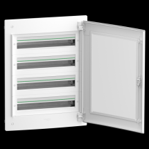  COFFRET ENCASTRES PLAST 4R 24M 