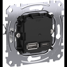  MECA DBLE CHARGEUR USB A+C45 