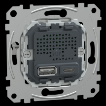  MECA DBLE CHARGEUR USB A+C 21W 