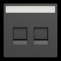  ENJO RJ45 PORTE-ETIQ ANTHRA 