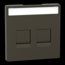  ENJO RJ45 PORTE-ETIQ MOCCA 