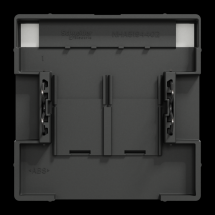  ENJO ETIQUETTE RJ45X2 ANTHRA 