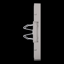  ENJO ETIQUETTE RJ45X2 NICKEL 