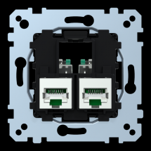  MECA RJ45X2 S-ONE CAT6 FTP STP 