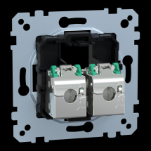  MECA RJ45X2 S-ONE CAT6 FTP STP 