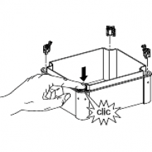 2 CHARNIER HT20 RAL7035 