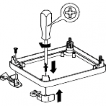  2 CHARNIER HT20 RAL7035 