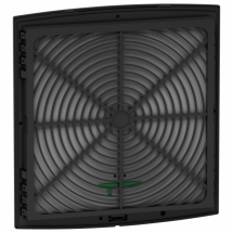  GRILLE SORTIE DECOUPE 92X92MM 