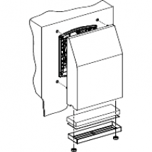  CAPOT IP55 INOX D.291X291 