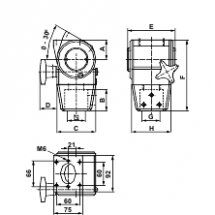  CM FIX.ANGLE 30 CARR.50 