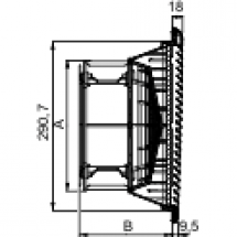  VENTIL.560M3-H 115V IP54 