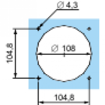  VENTILAT. 65M3-H115V NOIR 
