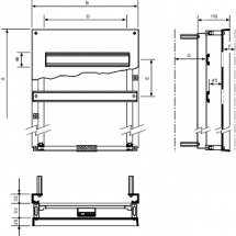  CHASS.MODUL18M300X250X150 