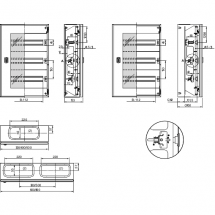  CHASS.MODUL.500X400 48M 