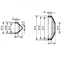  MEMBRAN PASS-CABLE 98X3MM 