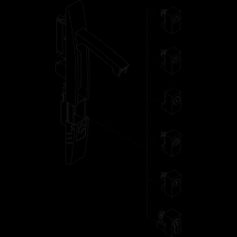  SERRURE CLE  1242E 