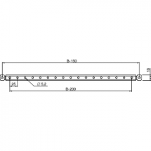  2 TRAVERSES PORTE SF-SM 800 