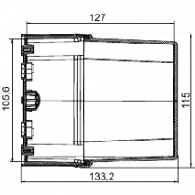  BTE COUV.OP.116X116X62 PC 