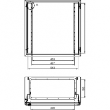  CHASS 12U FIX 19P SPACIAL 