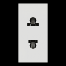  Prise euroameric 2P blc 